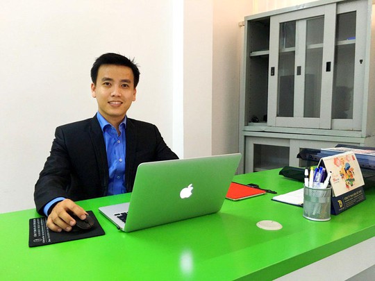 CEO Phạm Đức Long đã khởi nghiệp với những đơn hàng 50 nghìn đồng. Ảnh: Chánh Trung