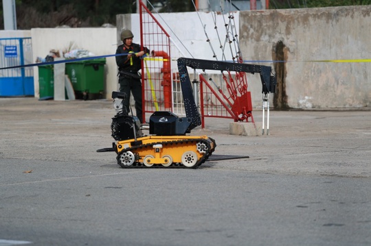 
Robot dò mìn
