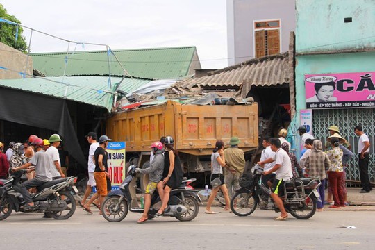 
Hiện trường vụ tai nạn
