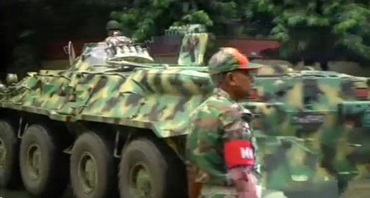 Quân đội Bangladesh... Ảnh: Reuters