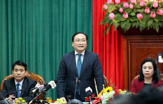 Bí thư Thành ủy Hà Nội mong báo chí góp ý thẳng thắn, cả mặt yếu kém, hạn chế để TP khắc phục, sửa chữa