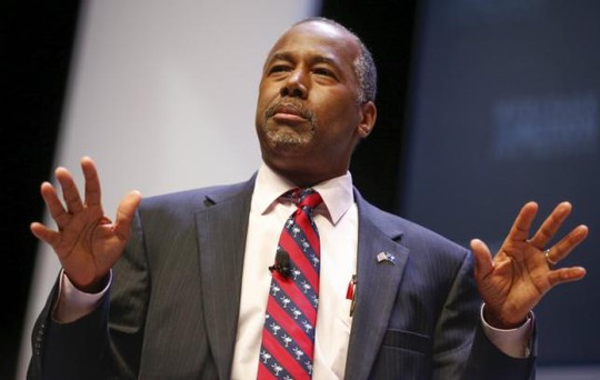 Ứng viên Đảng Cộng hòa Ben Carson. Ảnh: Reuters