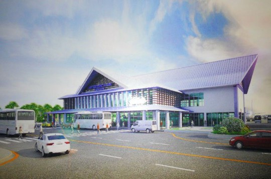 Có nên xây dựng sân bay An Giang trong 5 năm tới? Trong ảnh là phối cảnh nhà ga sân bay An Giang. Ảnh: internet
