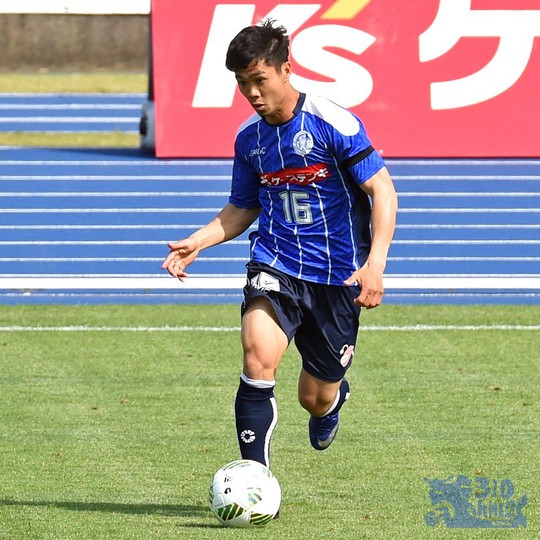 Công Phượng ghi một bàn trong chiến thắng của Mito Hollyhock ở trận giao hữu với Đại học Ryutsu Keizai