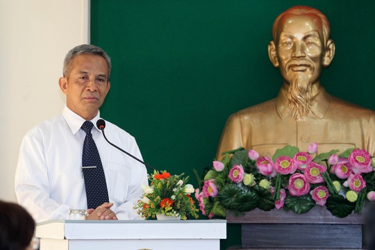 Ông Đặng Ngọc Tùng, Chủ tịch Tổng LĐLĐ VIệt Nam phát biểu tại hội nghị
