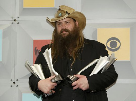 Ca sĩ kiêm nhạc sĩ Chris Stapleton thắng 6 giải thưởng