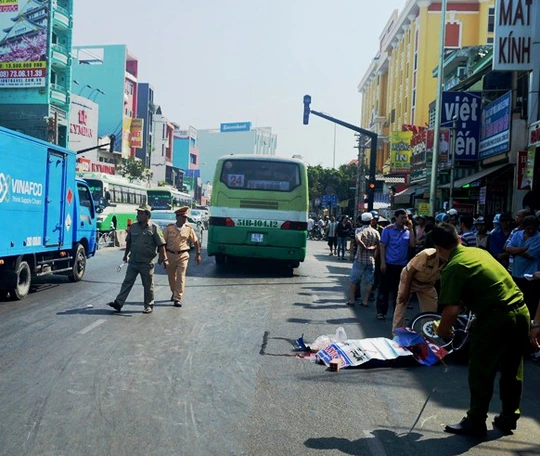 Hiện trường vụ tai nạn