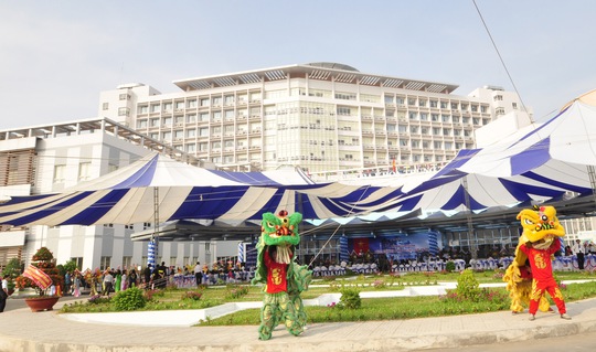 
Bệnh viện đa khoa mới của tỉnh An Giang có cả bãi đáp trực thăng
