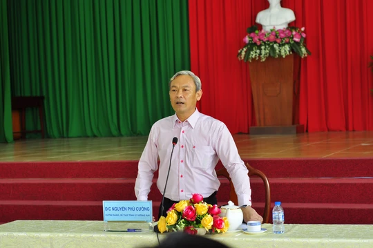Bí thư Tỉnh ủy Đồng Nai Nguyễn Phú Cường