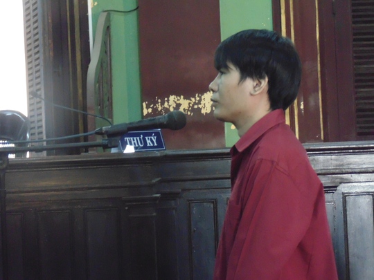 
Bị cáo Nguyễn Minh Quàng tại tòa phúc thẩm
