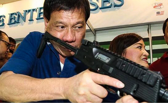 
Tổng thống Philippines Rodrigo Duterte. Ảnh: Concept News Central
