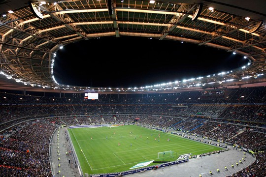 SVĐ Stade de France, nơi diễn ra các trận đấu của VCK Euro 2016, đang được thắt chặt an ninh sau vụ khủng bố ở Paris hồi tháng 11-2015