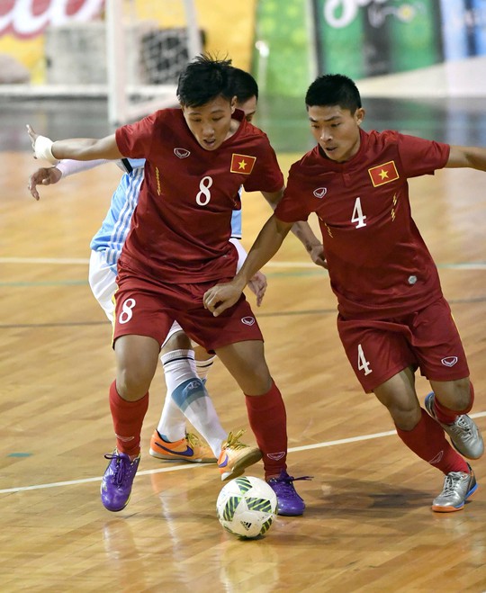 Tuyển futsal Việt Nam đã gây bất ngờ lớn cho Argentina trong lần tái ngộ