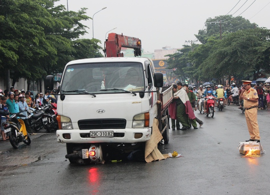 
Hiện trường vụ tai nạn
