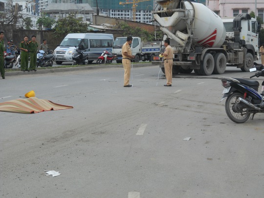 
Hiện trường vụ tai nạn (ảnh: G.M)
