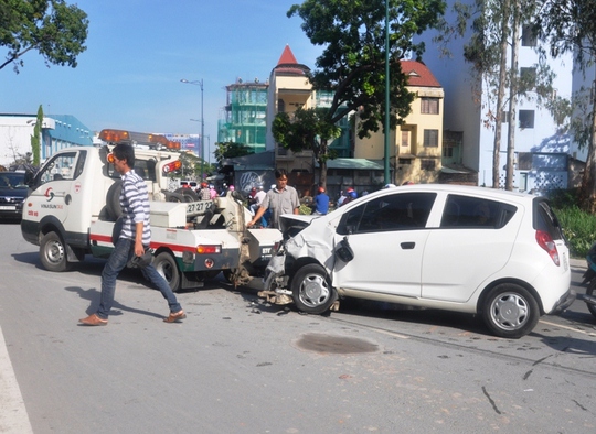 
Hiện trường vụ tai nạn
