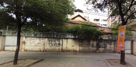 
Hình ảnh ngôi biệt thự cổ số 12 đường Lý Tự Trọng, phường Bến Nghé, quận 1 xuất hiện trên mạng internet trước khi bị phá dỡ
