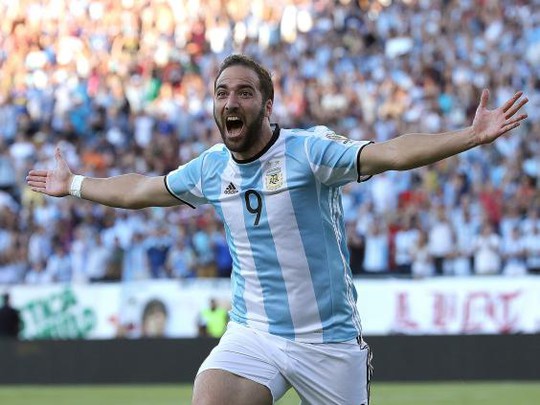 Higuain bất ngờ không được gọi lên tuyển