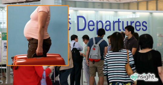 
Một phụ nữ Trung Quốc trốn ở sân bay quốc tế Hồng Kông trong 1 tuần với hy vọng sinh con ở đặc khu hành chính này. Ảnh: HKEJ, Sina
