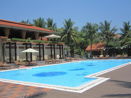 
Hồ bơi tại Thanh Tâm được miễn phí cho du khách
