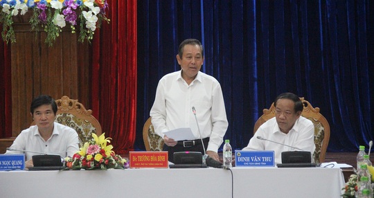 
Phó Thủ tướng chỉ đạo phải nghiêm khắc với doanh nghiệp nợ thuế Ảnh: Thanh Hoài
