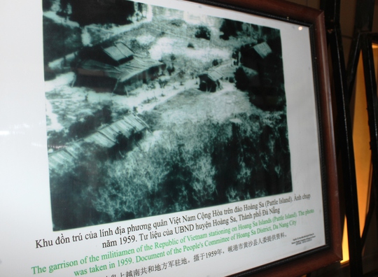 Khu đồi trú của quân đội Việt Nam Cộng Hòa trên đảo Hoàng Sa năm 1959
