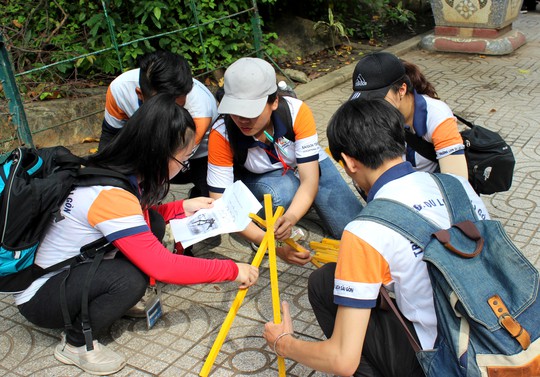
Thử thách tại các trạm
