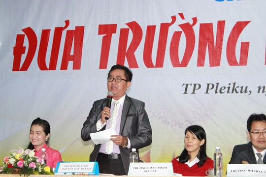 
ThS Tô Hoài Thắng, Phó Trưởng Phòng Quan hệ doanh nghiệp Trường ĐH Nguyễn Tất Thành
