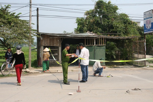 Hiện trường vụ án mạng