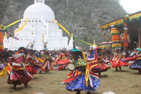 
Biểu diễn văn hóa dân tộc Bhutan
