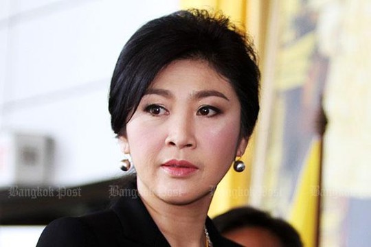 Cựu Thủ tướng Thái Lan Yingluck Shinawatra Ảnh: THE BANGKOK POST