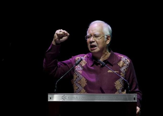 
Thủ tướng Malaysia Najib Razak Ảnh: REUTERS
