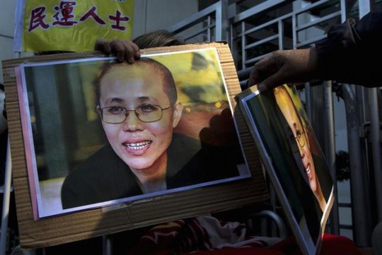 
Lưu Hiểu Ba là nhân vật bất đồng chính kiến của Trung Quốc từng được trao Giải Nobel Hòa bình năm 2010. Ảnh: REUTERS
