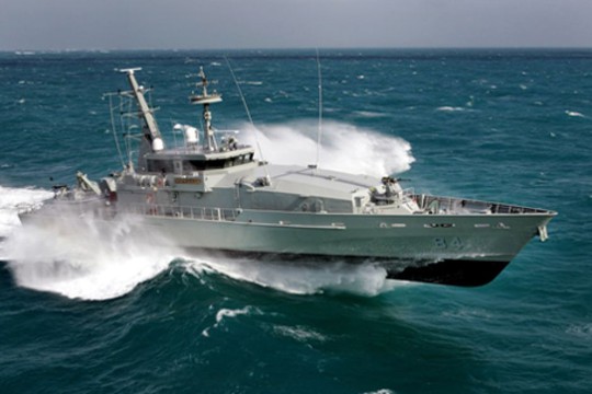 
Tàu tuần tra lớp Armidale của Hải quân Úc Ảnh: ABC NEWS
