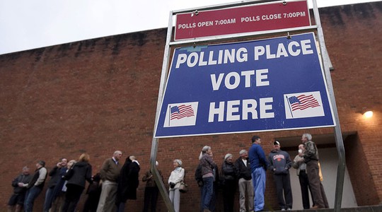 
Hàng triệu người dân Mỹ chuẩn bị đi bỏ phiếu tại hơn 10 bang vào ngày Siêu thứ ba. Ảnh: REUTERS
