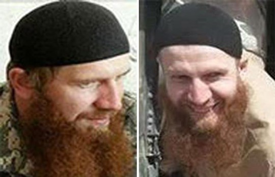 Thủ lĩnh cấp cao của IS, Abu Omar al-Shishani. Ảnh: REUTERS