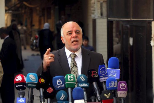 
Thủ tướng Iraq Haider al-Abadi đang theo đuổi một cuộc cải tổ để dẹp nạn tham nhũng. Ảnh: REUTERS
