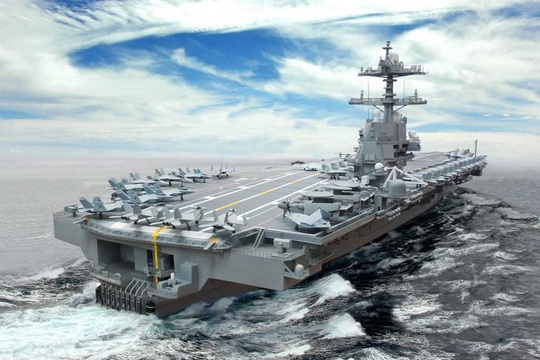 
Tàu sân bay USS Gerald R. Ford trị giá 12,9 tỉ USD Ảnh: DISENO-ART.COM
