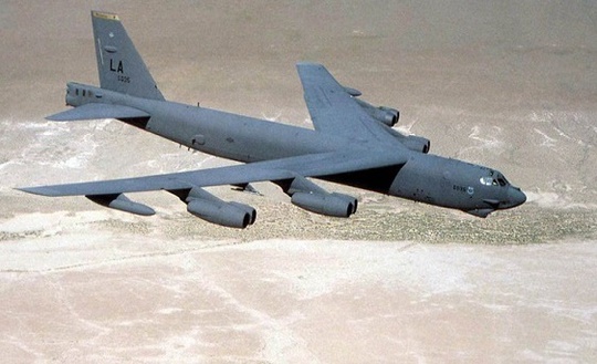 
Máy bay B-52 Ảnh: INQUIRER
