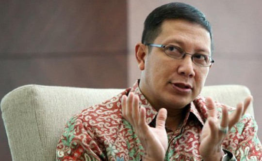 Bộ trưởng Bộ Tôn giáo Indonesia Lukman Hakim Saifuddin. Ảnh: Twitter