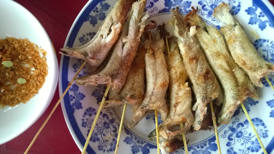 Ngon gì bằng cá bống dừa nướng muối ớt | Mai Vàng | Báo Người Lao ...