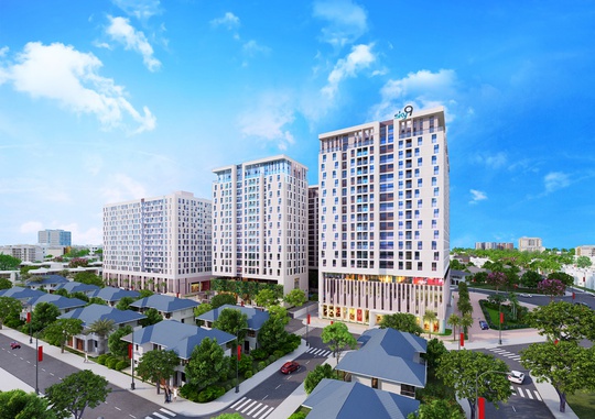 Phối cảnh tổng thể dự án Sky 9