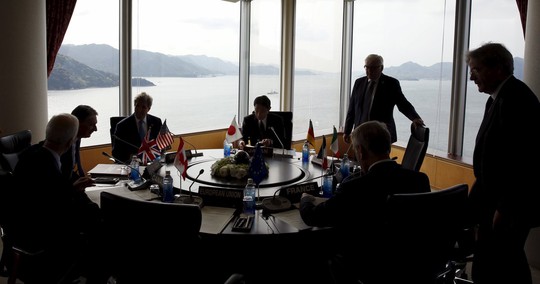 
Ngoại trưởng các nước G7 họp thường niên tại Hiroshima, Nhật Bản hồi tháng 4. Ảnh: Reuters
