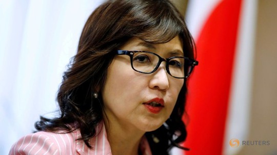 
Bà Tomomi Inada trở thành tân Bộ trưởng Quốc phòng Nhật Bản. Ảnh: REUTERS
