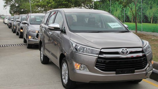 Toyota Innova 2016 ra mắt tại Việt Nam giá từ 793 triệu  baoninhbinhorgvn