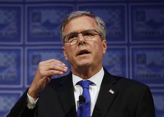 Jeb Bush dừng cuộc đua vào Nhà Trắng. Ảnh: Reuters
