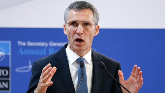 
Tổng thư ký NATO Jens Stoltenberg. Ảnh: Reuters
