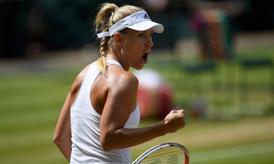 Kerber trước cơ hội làm nên lịch sử ở lần đầu vào chung kết Wimbledon