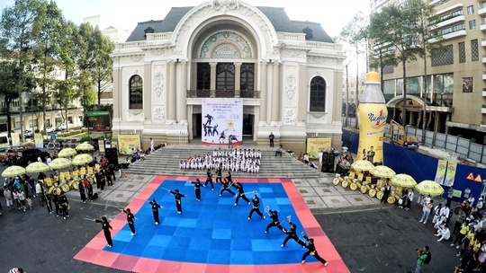 Liên hoan võ thuật Thế giới được tổ chức trong năm 2016 tại TP HCM