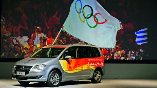 
Volkswagen tại kỳ thế vận hội Bắc Kinh 2008.
